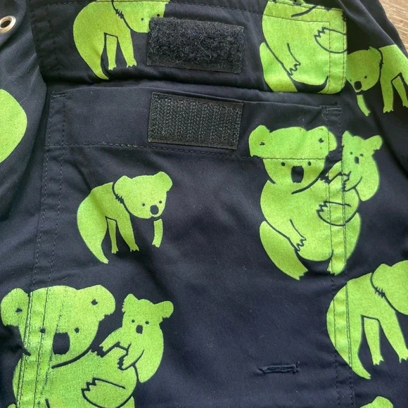 MENS VILEBREQUIN MOORISE MID-LENGTH GLOW IN THE DARK SWIM TRUNKS/SHORTS, SMALL - Picture 7 of 10